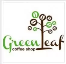 Green Leaf Coffee Shop logo