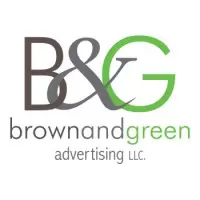 Brown & Green Advertising logo