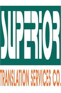 Superior Translation Service logo