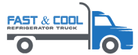 Chilller Van For Rent By Fast and cool refrigerator Truck logo